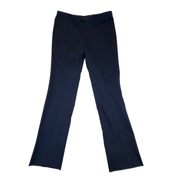 Hugo Boss Mens Navy Dress Pants Size 40R Modern Tailored Fit - New - Picture 1 of 10